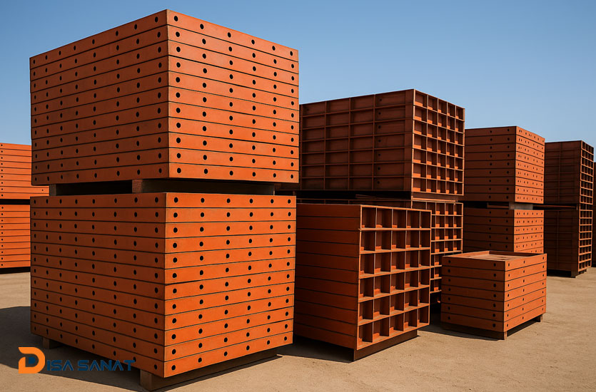 خرید قالب فلزی بتن با قیمت ارزان از درب کارخانه