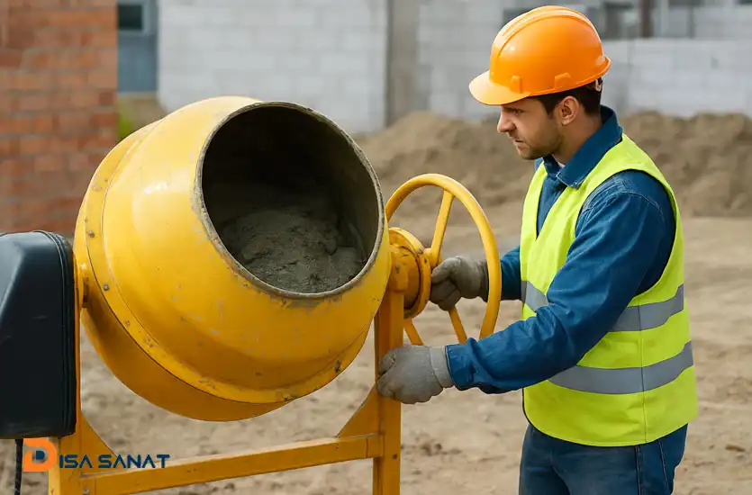 آموزش تخصصی کار با میکسر بتن