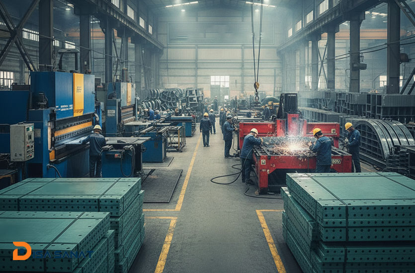 قیمت قالب های فلزی بتن