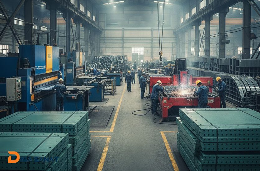 قیمت قالب های فلزی بتن